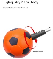 Assemblage facile et portable 360 °   Entraîneur de football rotatif pour l'entraînement au contrôle du ballon et à la pratique du tir