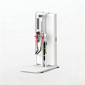 Новый дизайн: тренажер для плеч с регулируемым нагрузочным механизмом (Pin Load), для приседаний и подъемов плеч стоя, для фитнес-клубов - Product Image 5