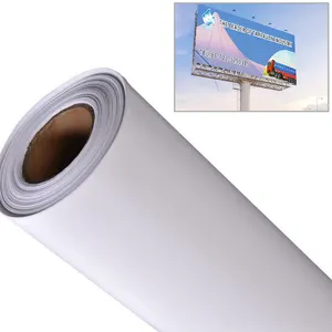 Jinlong PVC Flex Banner Outdoor Indoor Publicidade Frontlit Banner Material de Impressão Vinil Banner Para Impressão Solvente