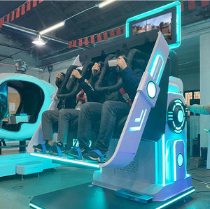 آلة ألعاب الواقع الافتراضي 360 درجة للحدائق الترفيهية التجارية الداخلية بمقعدين وشاشة عرض 42 بوصة - Product Image 4