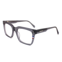 Gafas Ópticas de Montura Completa para Hombre, Diseño Clásico de Acetato, Venta al por Mayor, Último Diseño, Montura Rectangular, 2026 CHINA