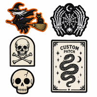 Patch brodé personnalisé pour voiture, en tissu sergé, broderie machine, à coudre, avec attaches auto-agrippantes, pour chapeaux, vêtements et sacs