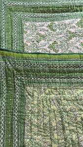 Nuevo diseño Premium 100% PureCotton juego de cama de gasa edredón hecho a mano Reversible Razai HandBlock Rajasthani impreso Patchwork cálido - Product Image 5