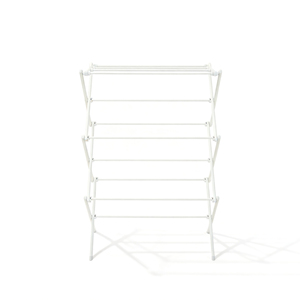 Séchoir à linge à 3 niveaux, pliable, séchoir à vêtements, séchoir à linge en métal, porte-serviettes extensible, séchoir pour balcon extérieur - Product Image 2