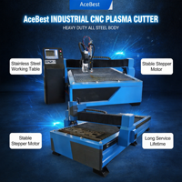 Machine de découpe plasma CNC 1325 portable pour métaux, tôles d'acier, plaques de fer, aluminium – Équipement de fabrication industrielle avec moteur