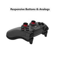 Control de Juego Inalámbrico de 2.4GHz con Adaptador OTG para Android TV Box/Smart TV/PC/Teléfono Móvil