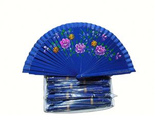 Éventails en bois imprimés double face, dernier design espagnol, pour cadeaux d'affaires (vente en gros) - Product Image 6