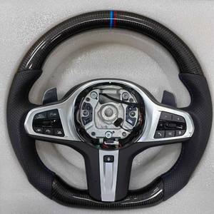 Volante de fibra de carbono para <span class=keywords><strong>BMW</strong></span> 1 2 3 4 5 6 7 Series G30 G31 G32 G38 G11 G12 G14 G15 G16 2020 2021 <span class=keywords><strong>2022</strong></span> Volantes - Product Image 2