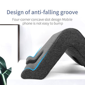 Support de tablette de voyage en tricot brodé personnalisé, multifonctionnel, avec coussin triangulaire en mousse à mémoire de forme, amovible et lavable - Product Image 4