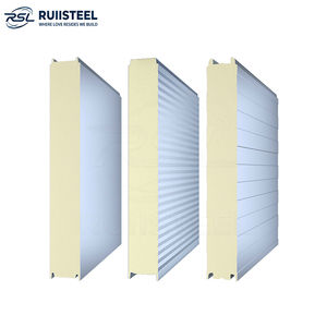 Panneaux sandwich en PU de haute qualité, polyvalents, fins, de 5 cm d'épaisseur, pour applications de construction légère - Product Image 1