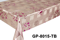 Nappe épaisse blanc et doré, vêtements de table personnalisés