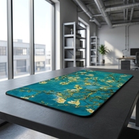 Tapis de bureau de jeu XXL personnalisé OEM, grand tapis de souris carré épais en caoutchouc naturel imperméable pour le jeu et le bureau - Alibaba
