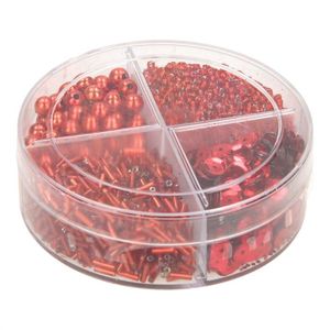CAJA DE Cuentas Rojas 60GR - Product Image 1