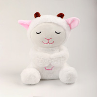 Peluche apaisante en coton respirant pour bébé, jouet doux et câlin pour le sommeil, compagnon de couchage pour nouveau-né, cadeau idéal