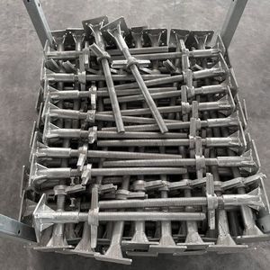 Heavy Duty <strong>Screw</strong> Jack Base for 300mm Castor Wheel Ringlock Layher <strong>Scaffolding</strong> Support Jack - Product Image 4