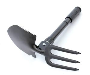 SP27662 <span class=keywords><strong>Pelle</strong></span> <span class=keywords><strong>de</strong></span> jardin Petite bêche Pelles <span class=keywords><strong>de</strong></span> creusement agricole Outils <span class=keywords><strong>de</strong></span> <span class=keywords><strong>pelle</strong></span> Truelle en fer Pliable 2 en 1 Râteau à bêche polyvalent - Product Image 5