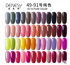 Wholesale uv nail polish gel new style quality goods longlasting wine red color Gel Nail