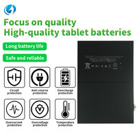Baterai Tablet 8200mAh Pengganti Pengisian Cepat Baterai Li-ion untuk iPad 6 Air 2 A1566 A1567