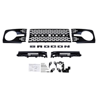 Grille de voiture de pièces d'auto supérieures avant pour Ford Bronco pièces d'auto hors route avec des inserts de lettres distinctifs audacieux