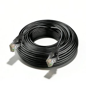 สายแพทช์ UTP สำหรับภายในและภายนอกอาคาร CAT 6A PVC ทองแดงแท้ สายอีเธอร์เน็ตแลนเน็ตเวิร์ก 10 ม. 20 ม. 25 ม. 30 ม. 50 ม. สายจัมเปอร์สื่อสาร - Product Image 3