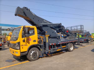 Camión con Plataforma Aérea Dongfeng 4x2 con Altura de Trabajo de 44 m |   Plataforma Elevadora para Trabajo Aéreo en Camiones - Product Image 3