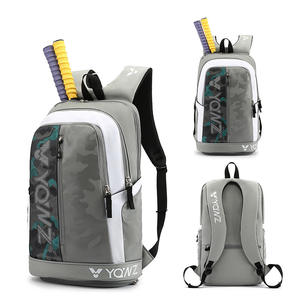 Mochila de Tenis Grande Personalizada de Nailon para Hombre y Mujer con Capacidad para 2 Raquetas y Espacio Separado para Zapatos para Pickleball y Bádminton - Product Image 1