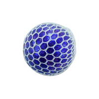 Boules anti-stress en maille douce avec poudre dorée Elsa's Wholesale pour adultes et enfants, jouet de soulagement du stress