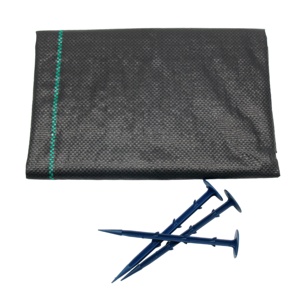 Film de paillage plastique anti-mauvaises herbes pour jardinage, agriculture, aménagement paysager et protection des pelouses - Product Image 2