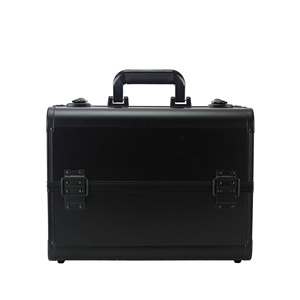 Estuche <span class=keywords><strong>de</strong></span> Maquillaje Negro <span class=keywords><strong>de</strong></span> Lujo OBOX, con Logotipo Personalizado, <span class=keywords><strong>para</strong></span> Chicas, Estuche <span class=keywords><strong>de</strong></span> Cosméticos Profesional, Bolsa <span class=keywords><strong>de</strong></span> Maquillaje Colgante - Product Image 1
