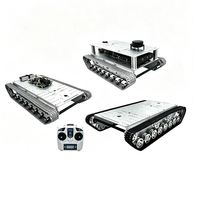Chasis Robótico T800SPro WD-HM de Alta Capacidad con Orugas, Plataforma de Desarrollo de Código Abierto STM32, Motor Inteligente Todoterreno