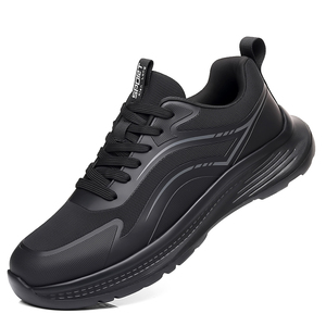 Men's Breathable Mesh Running Sneakers - Non-Slip Thick Sole Athletic Walking Shoes - Product Image 2