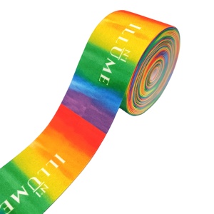 Bande élastique jacquard fantaisie pour t-shirt, 10 yards, sangle de sous-vêtements pour hommes - Product Image 5