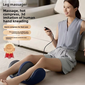 Appareil de massage des pieds et des mollets chauffant électrique avec rouleaux, vibration et shiatsu - Product Image 6