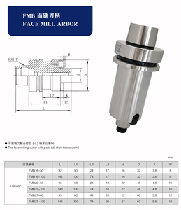 Porte-outil de fraisage frontal haute vitesse HSK63F G2.5 24000 tr/min, mandrin de fraisage 22mm 27mm, outillage de précision pour routeur CNC pour le travail du bois - Product Image 2