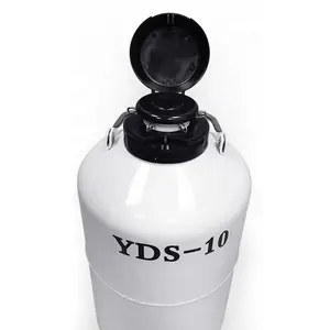 Hight Quality Yds-10 Dewar Veterinary Frozen Semen Tank Nitrogen Thermos