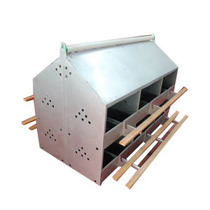 BOLONG Manual egg collection box chicken nesting box chicken poultry equipment metal chicken nesting boxes