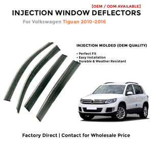 Déflecteurs de fenêtre latérale pare-pluie pour Toyota Cruiser 2019-2020 accessoires auto - Product Image 2