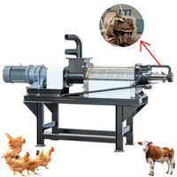 Machine de séchage et de déshydratation de fumier animal à haute efficacité, séparateur solide-liquide pour fèces de vache