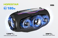 Haut-parleur Bluetooth H86 avec microphone intégré 180W