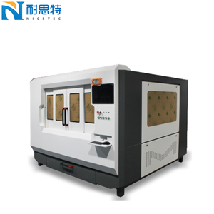 Nicetec 300x300mm 1000W Kleiner Hochpräzisions-Faserlaserschneider für Stahl Messing Kupfer Aluminium Metall - Product Image 2