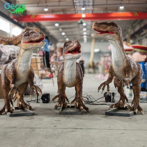 <span class=keywords><strong>Jurassic</strong></span> Haute Qualité Mobile Robotique Animatronic Dinosaure Taille Réelle Électrique <span class=keywords><strong>Raptor</strong></span> Dinosaures Modèles - Product Image 2