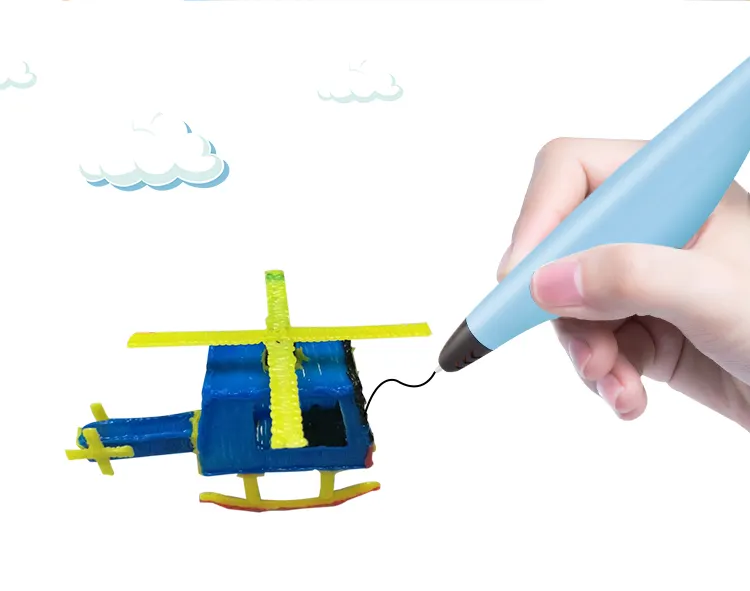 Stylo d'impression 3D créatif, vente en gros d'imprimante de peinture, 1.75mm, filament PLA ABS, bricolage, stylo de dessin pour enfants
