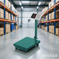 500KG/200G Digital Electronic Platform Balance Scale Livestock Scale Weighing Scales