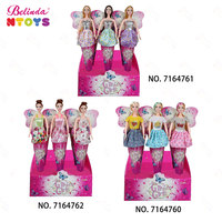 Poupée de mode Belinda de 11,5 pouces pour filles, corps articulé, poupée en plastique solide pour filles, jouets de jeu d'imitation pour filles, coffret cadeau