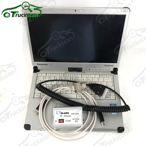 Herramienta de Diagnóstico Lista para Usar: Laptop Truckscan CF19 y Programador ZAPI F01183A con Cable de Datos USB, Lector de Códigos para Windows 10 - Product Image 6