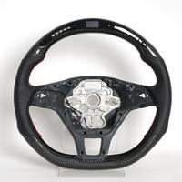Volante VW en Fibra de Carbono con Pantalla LED Inteligente, Deportivo, Base Plana, Repuesto de Primera Calidad para la Mayoría de los Modelos, Disponible en Stock