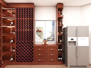 Cuisine en bois sur mesure, design traditionnel, prête à assembler, haute qualité - Product Image 4