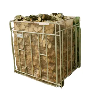 PP木柴网袋有架800-木柴橡木木柴40l袋约16千克