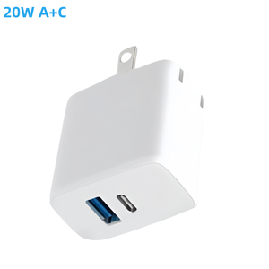 12w 20w USB ein tragbarer Multi-Port-USB ein Typ C <span class=keywords><strong>2</strong></span> in 1 Wand Fast Pd Ladegeräte Adapter Qc 3.0 für Android-Handy - Product Image 5