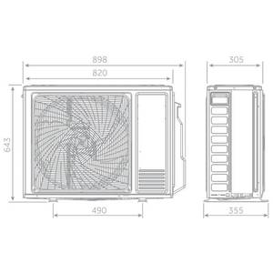 Aire Acondicionado Split Penta Expert White WiFi 18001-24000 BTU R32 A++ 5U90S2SS5FA para el Hogar - Product Image 5